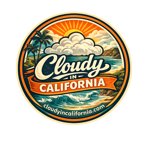 Cloudy in California badge